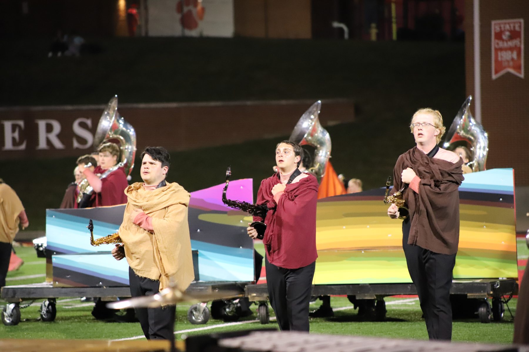 Campbell County High School performers at the 2025 Festival of Bands